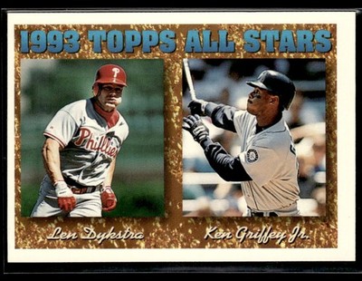 1994 Topps #388 Ken Griffey Jr Mariners Baseball Card 1302E