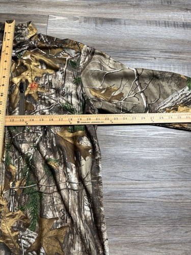 Game Winner Camo Shirt L Button Up Real Tree Break Up Infinity Long Sleeve - Picture 5 of 8