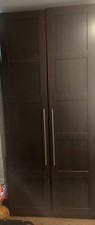 IKEA RAKKESTAD Wardrobe Dark Brown