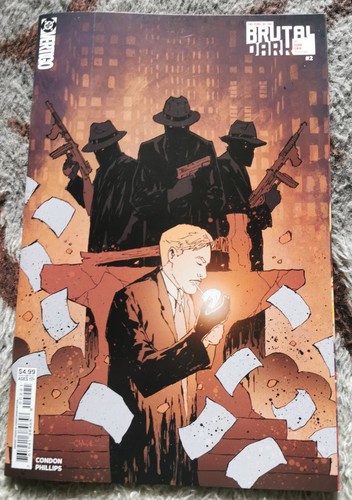 THE PERIL OF THE BRUTAL DARK AN EZRA CAIN MYSTERY # 2 NM 2026 CHRIS MITTEN COVER