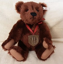 STEIFF Louis 1994 USA Exclusive Limited Edition Teddy Bear 18 inch Brown mohair
