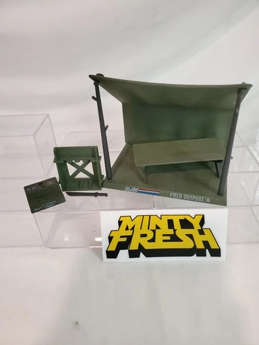 GI Joe BIVOUAC BATTLE STATION Playset Vintage 1984 Hasbro 99% Complete