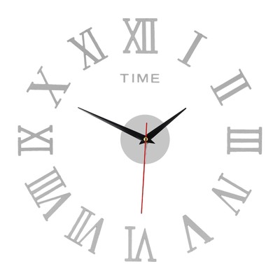 Stilvolle leuchtende Wanduhr DIY Design mit leisem Mechanismus für Räume