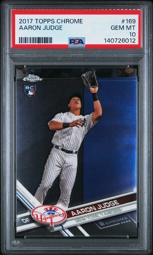 2017 Topps Chrome - Aaron Judge #169 (RC) PSA 10