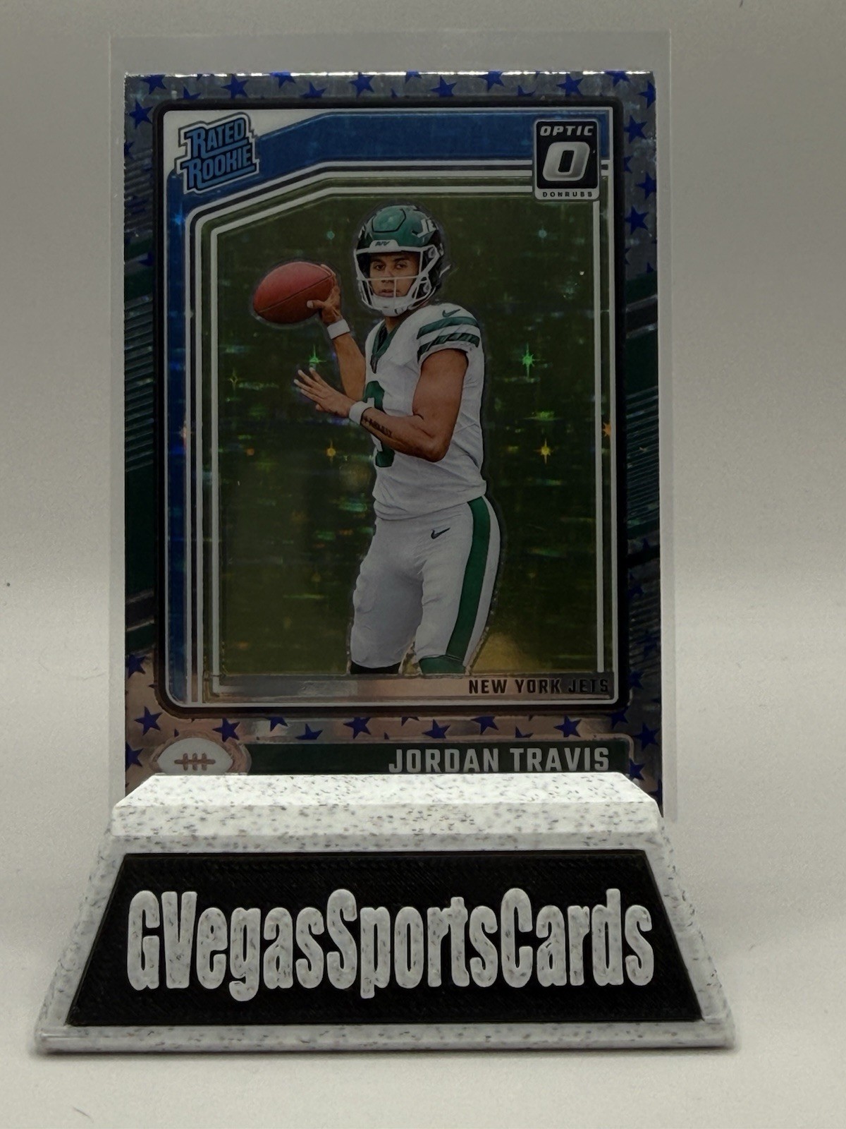 2024 Donruss Optic #260 Jordan Travis Rated Rookie Stars