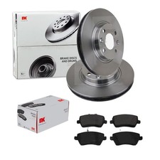 NK BREMSSCHEIBEN 258mm + BELÄGE VORNE passend für RENAULT CLIO IV 4