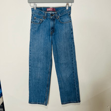 Levi's 550 Relaxed Fit Jeans Kids 14 Slim 25x27 100 Cotton