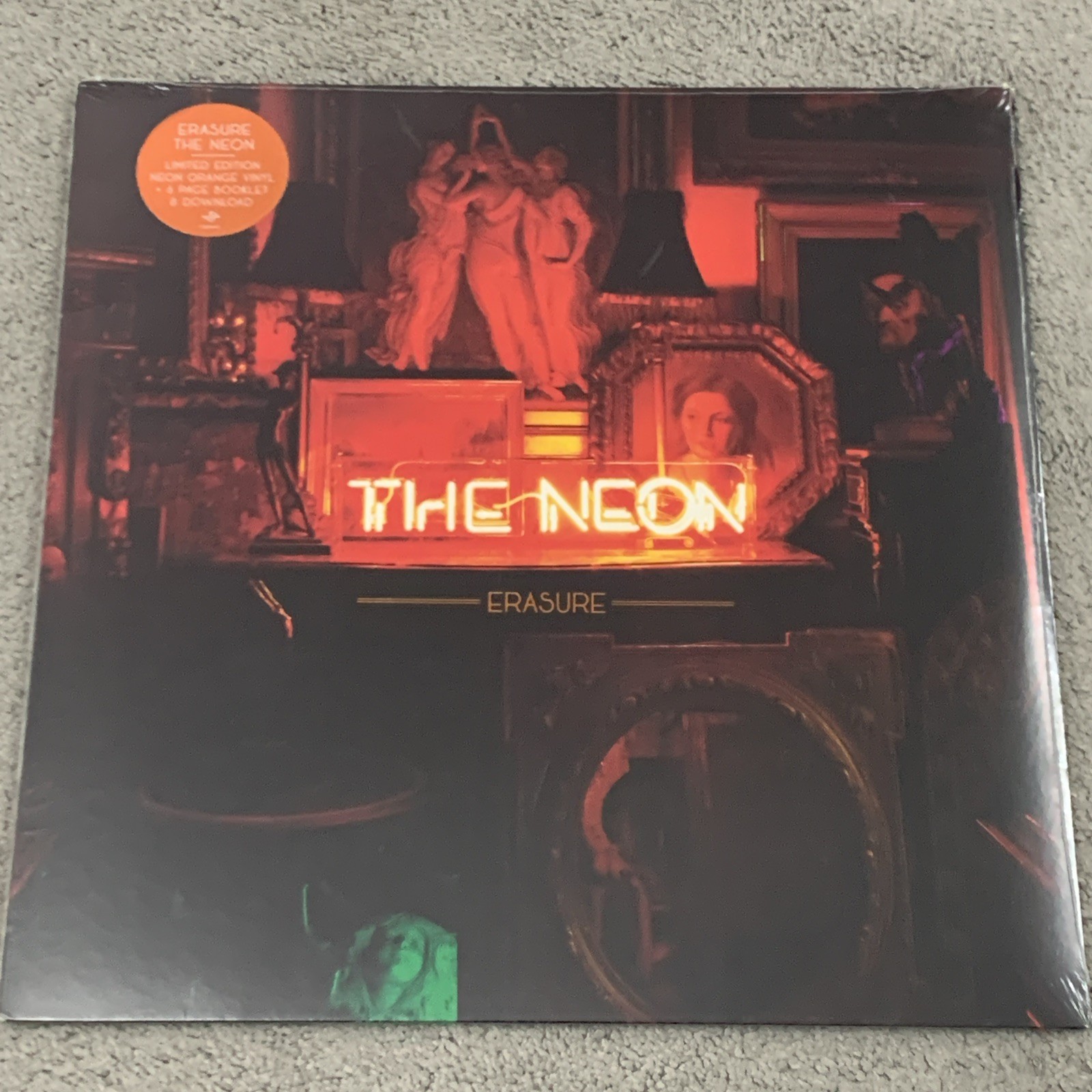 Neon by Erasure Vinyl Record, 2020 New Sealed