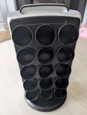 Keurig KCC-30 K-Cup Coffee Pod Carousel Tower 30 Capacity Rotating Black Silver