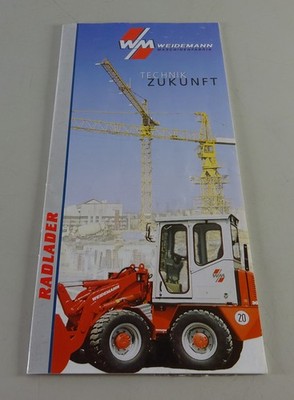 Brochure/Program Overview Weidemann Wheel Loader 1080 - 5004 Stand No Information