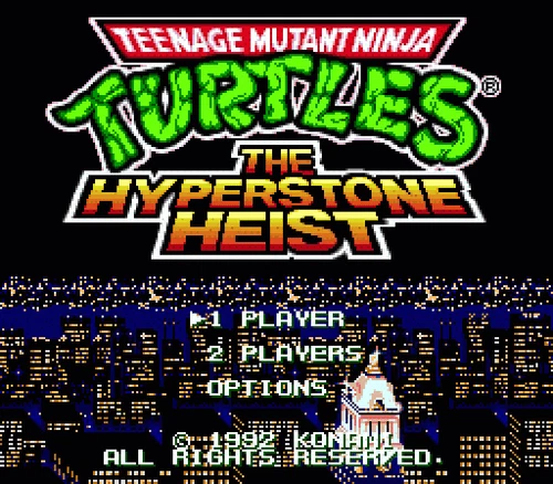 Teenage Mutant Ninja Turtles Hyperstone Heist - Genesis