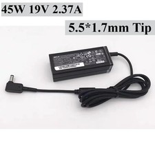 Genuine Acer 45W 19V 2.37A Laptop Charger Power Supply 5.5 1.7mm Tip AC Adapter