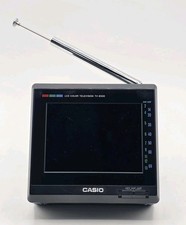 Casio TV-8500 Handheld LCD Color Television Vintage Portable TV White Noise Only