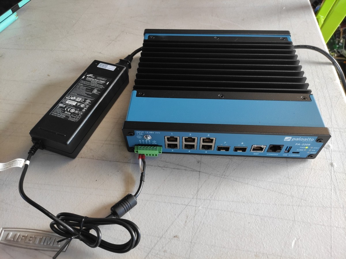 Palo Alto Networks PA-220R Rugged Firewall 8-Port Security