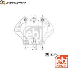 HANDLEBAR WHEEL SUSPENSION 183594 FOR TOYOTA C-HR/VAN COROLLA/Hatchback SUZUKI 2.0L