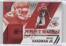 2021 Panini Donruss Elite Craftsman Jerseys Mecole Hardman Jr #CJ3 0qw2
