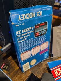 De colecci&oacute;n NES Nintendo CIB (HOCKEY SOBRE HIELO) Completo En Caja Con Manual PROBADO