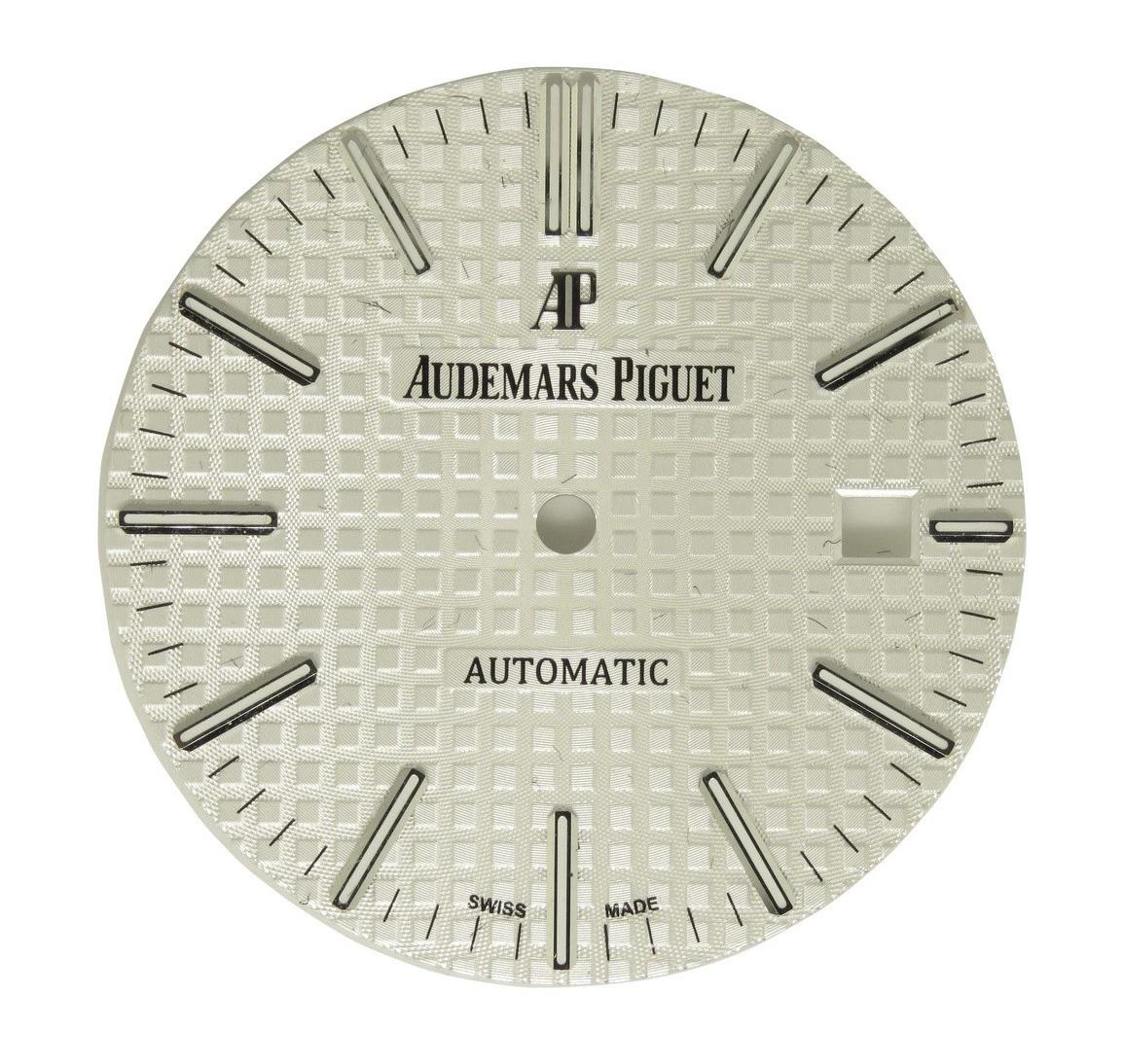 Audemars Piguet — Factory Original Audemars Piguet White Dial for Royal Oak Steel 41MM Watch