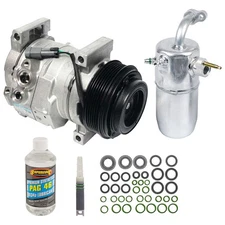 For Chevy Silverado 1500 GMC Sierra 1500 OEM AC Compressor w/ A/C Repair Kit TCP