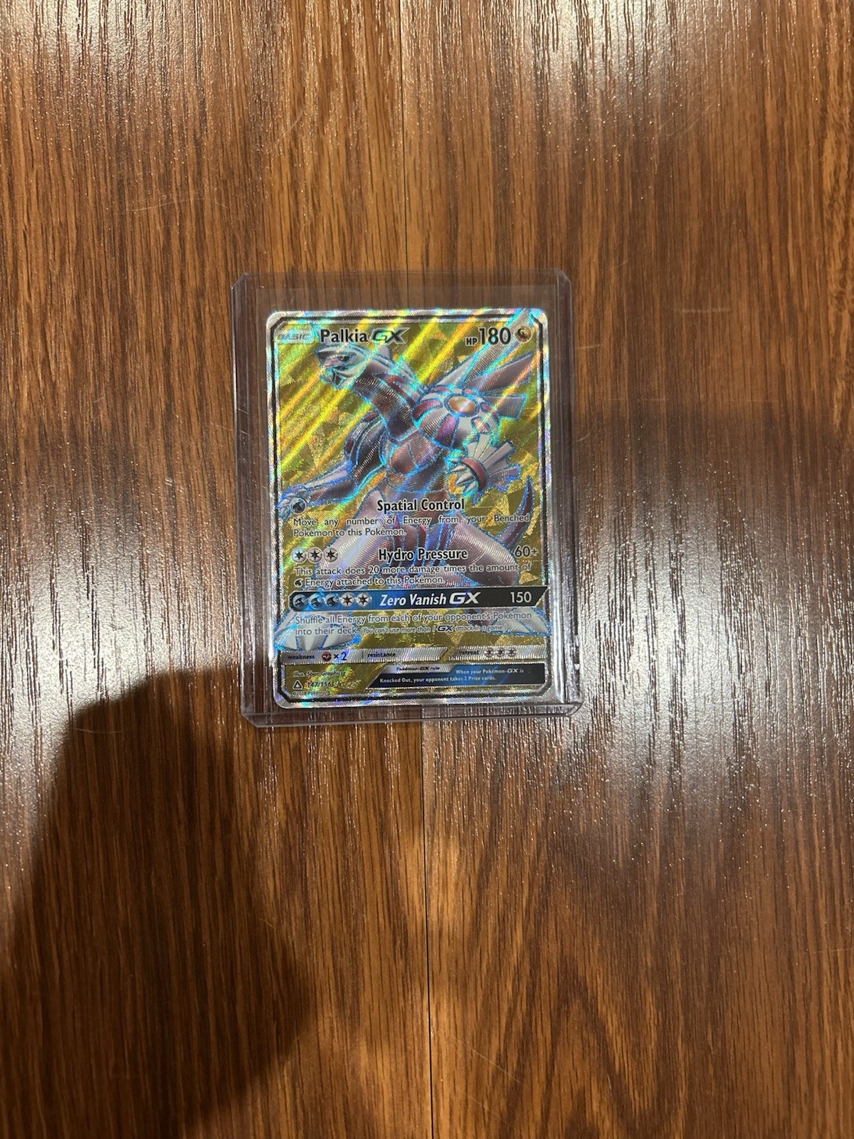 Pokémon TCG SM Ultra Prism Palkia GX 147/156 Full Art Ultra Rare - NM