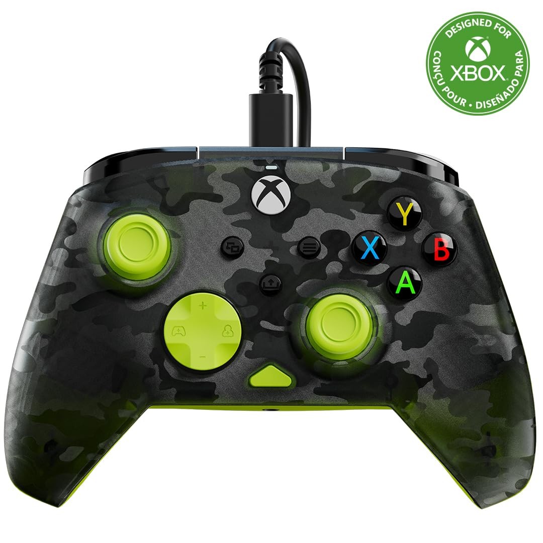 Turtle Beach Rematch Core Ghost Camo Zwart/Geel Bekabelde (Not Machine Spacific)