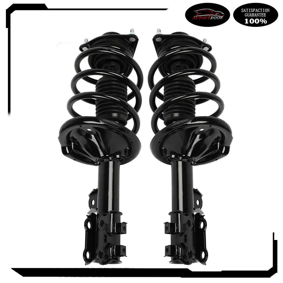 Front Struts & Rear Shocks Sway Bars Tie Rods Kit For 2010-2013 Kia Forte Koup - Image 3 of 4