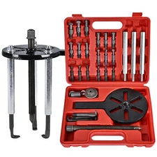 21 in1 Bearing Disassembly Puller Inner Hole Removal Tool Three-jaw Puller Set