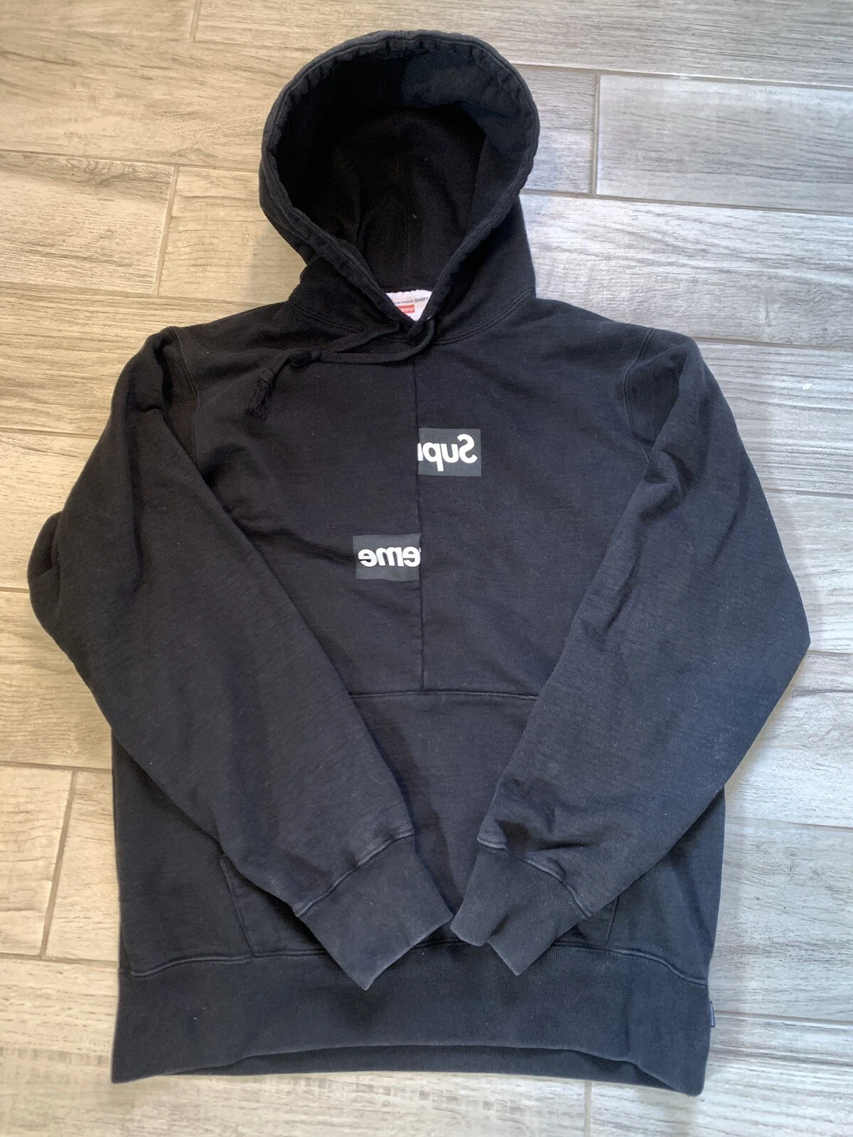 Pull à capuche homme Supreme Comme des Garcons CDG taille photos par bande