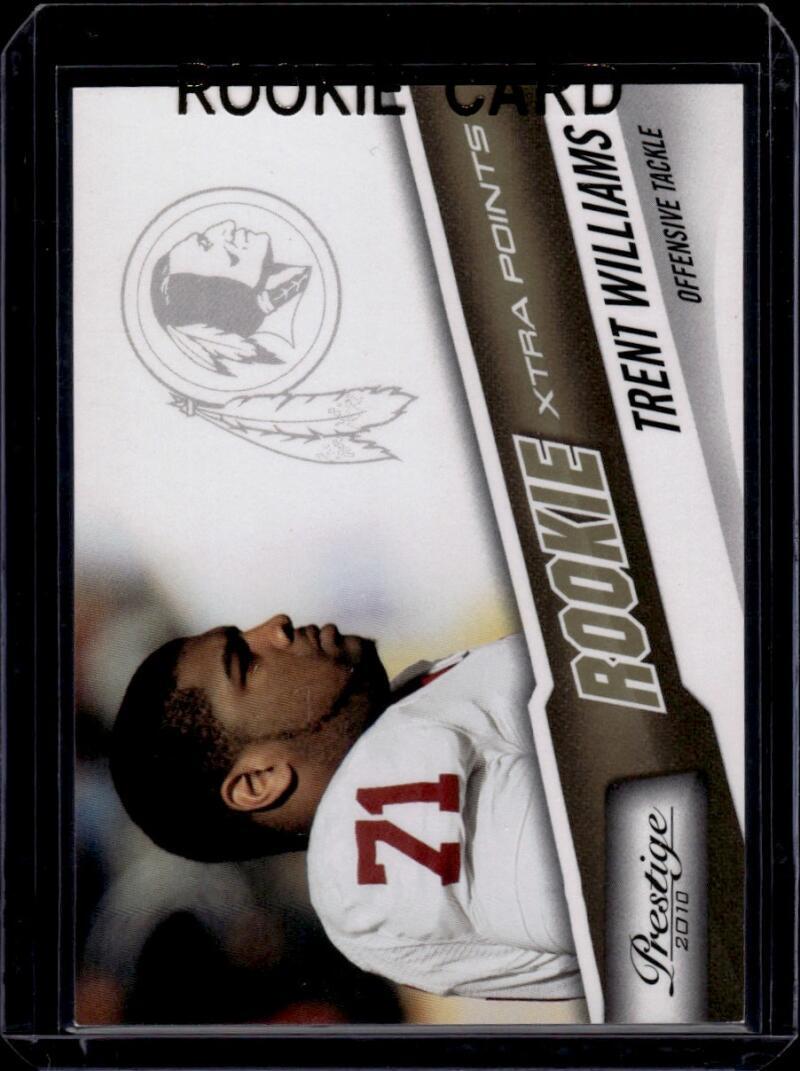 Trent Williams Panini Prestige #299 Xtra Points Gold