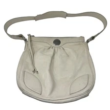 Marc by Marc Jacobs Shoulder Bag Luz Cream Pebbled Leather Purse AS IS