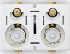 DELTAMESS  UNTERPUTZ- Wasserzähler MINIBLOCK DUO - KOAX 2" /ista