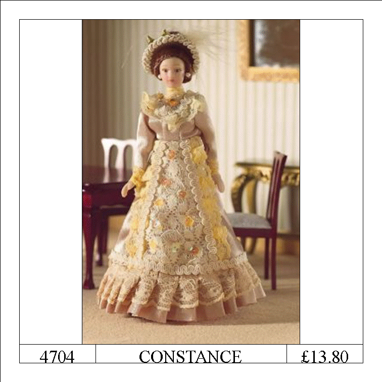 Exquisite 1/12th Scale Porcelain Dolls for Collectors