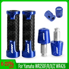For Yamaha WR250F/R/X/Z WR426 Handlebar Grips Handle Bar End Cap Tire Valve NEW