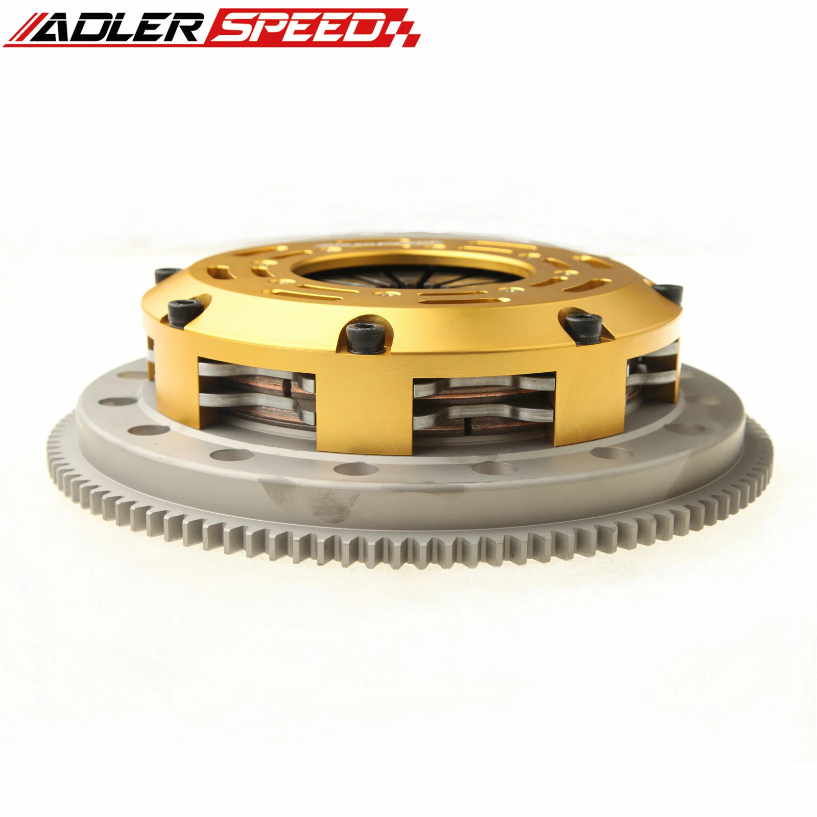 ADLERSPEED Clutch Disc 225681518751 &ndash; Ceramic Disc style: Rigid hub Disc size: 7.25" (185mm) Disc Spline: 1-1/8" x 10 Clutch Type: Push Style Release mechanis Clutch cover: Aircraft high quality alu Release bearing: Include Alignment tool: Not include Disc quantities: 2 Disc Diameter: Disc size：7.25" (185mm) OE/OEM Part Number: Does Not Apply Type: Clutch Kit Interchange Part Number: 03-011 KF649-01 03-030 K70206-01 K70238-01 195321 Other Part Number: 03-043 195321 04117 K70238-01 DMF050 Number of Teeth: . UPC: Does not apply Country of Origin: China &ndash; Fits BMW 323 325 328 E36 M50 M52 thumbnail 2