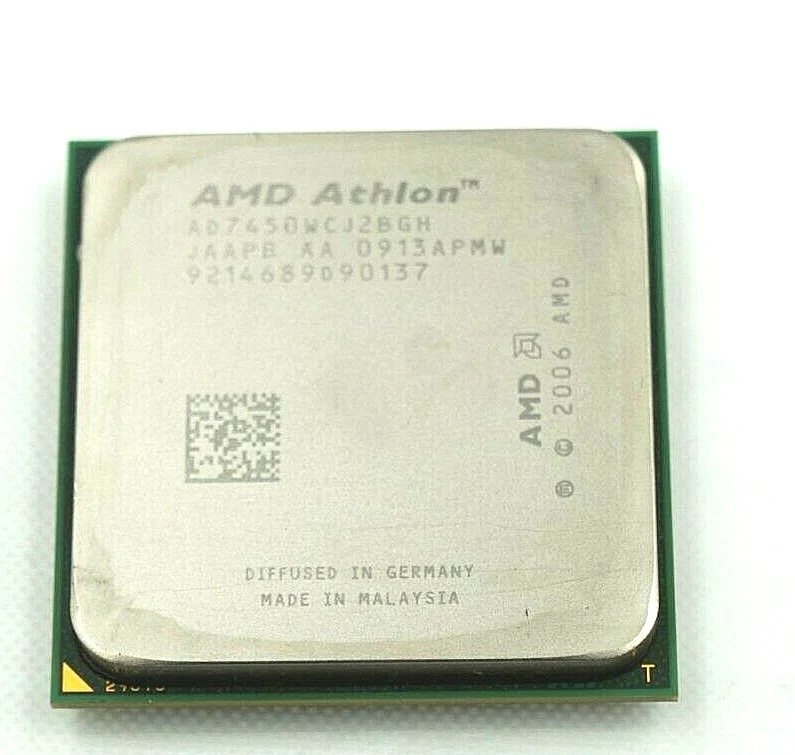 AMD Athlon X2 7450 AM2 am2+ 2.4GHz Dual Core Desktop Processor CPU AD7450WCJ2BGH - Image 3 of 3