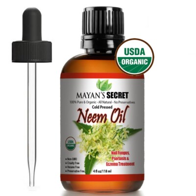 Neem Oil 100% Pure Cold Press, Unrefined for Skin,Hair care