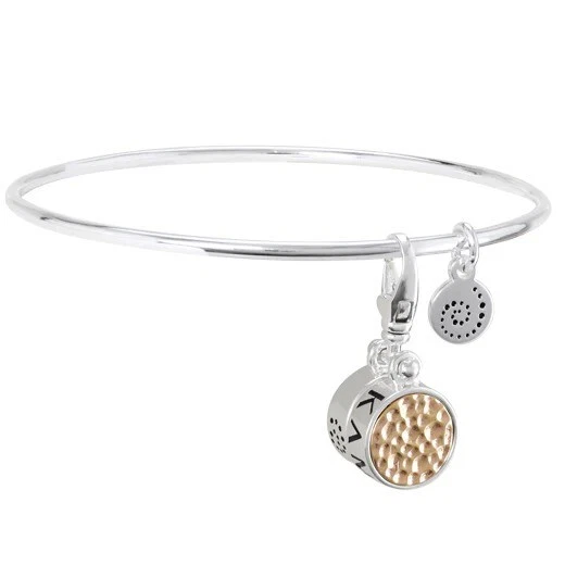 Kameleon Auténtico Plata "Brazalete Free Spirit" (KBR028) - Grande *Nuevo* Original $69 Foto 2 de 3