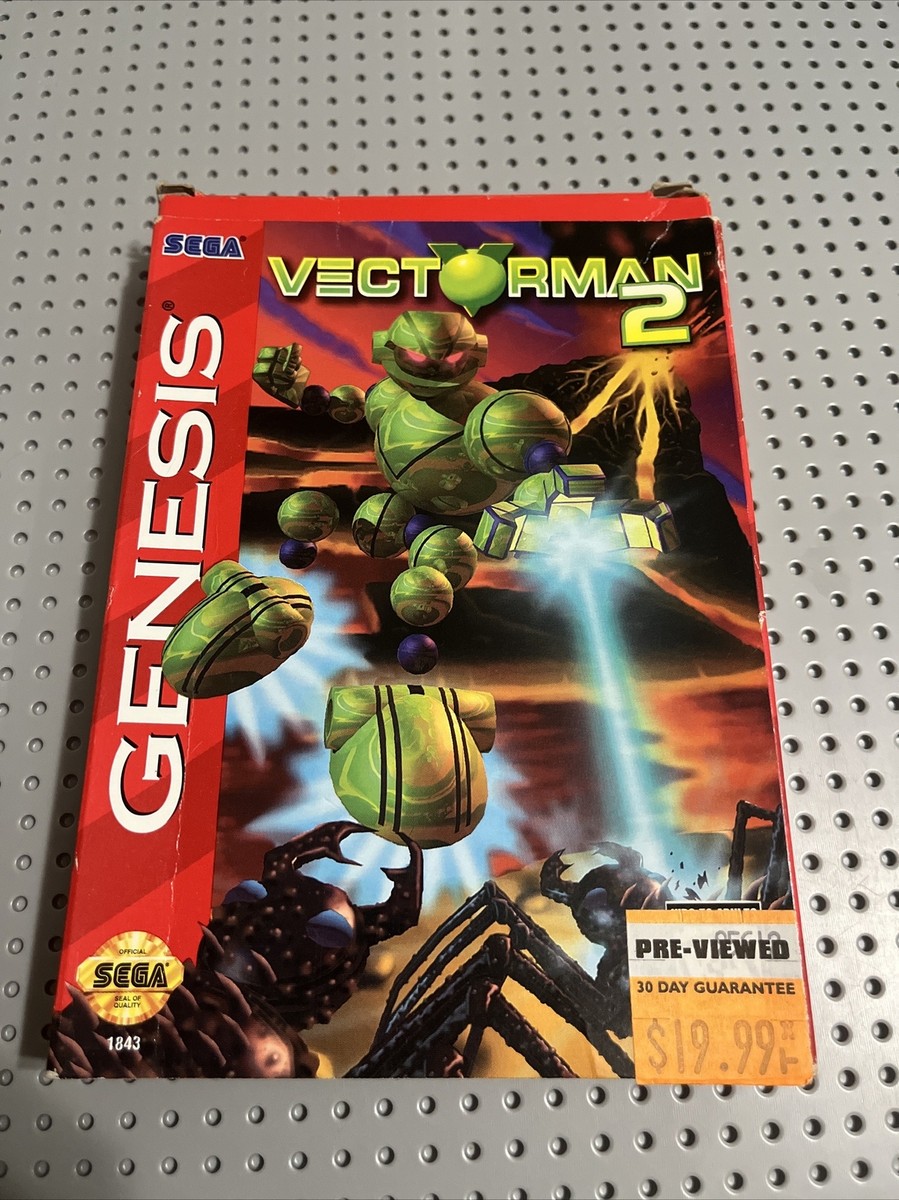 Vectorman 2 (Sega Genesis, 1996) 10086018431| eBay