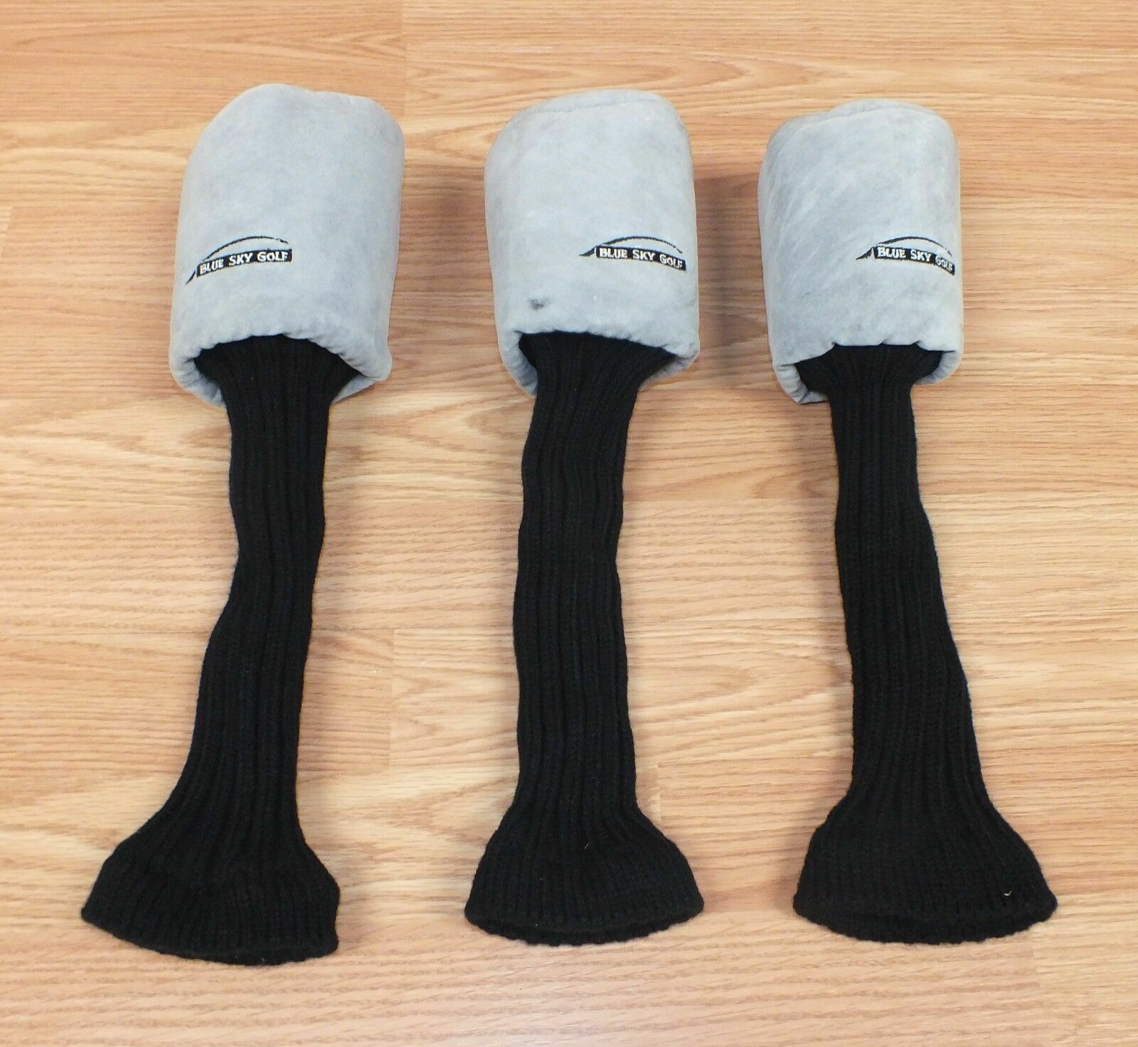SAOLA Lotto 3 calzini copricapo mazza blu cielo golf:1 3 x 15" grigio nero solo