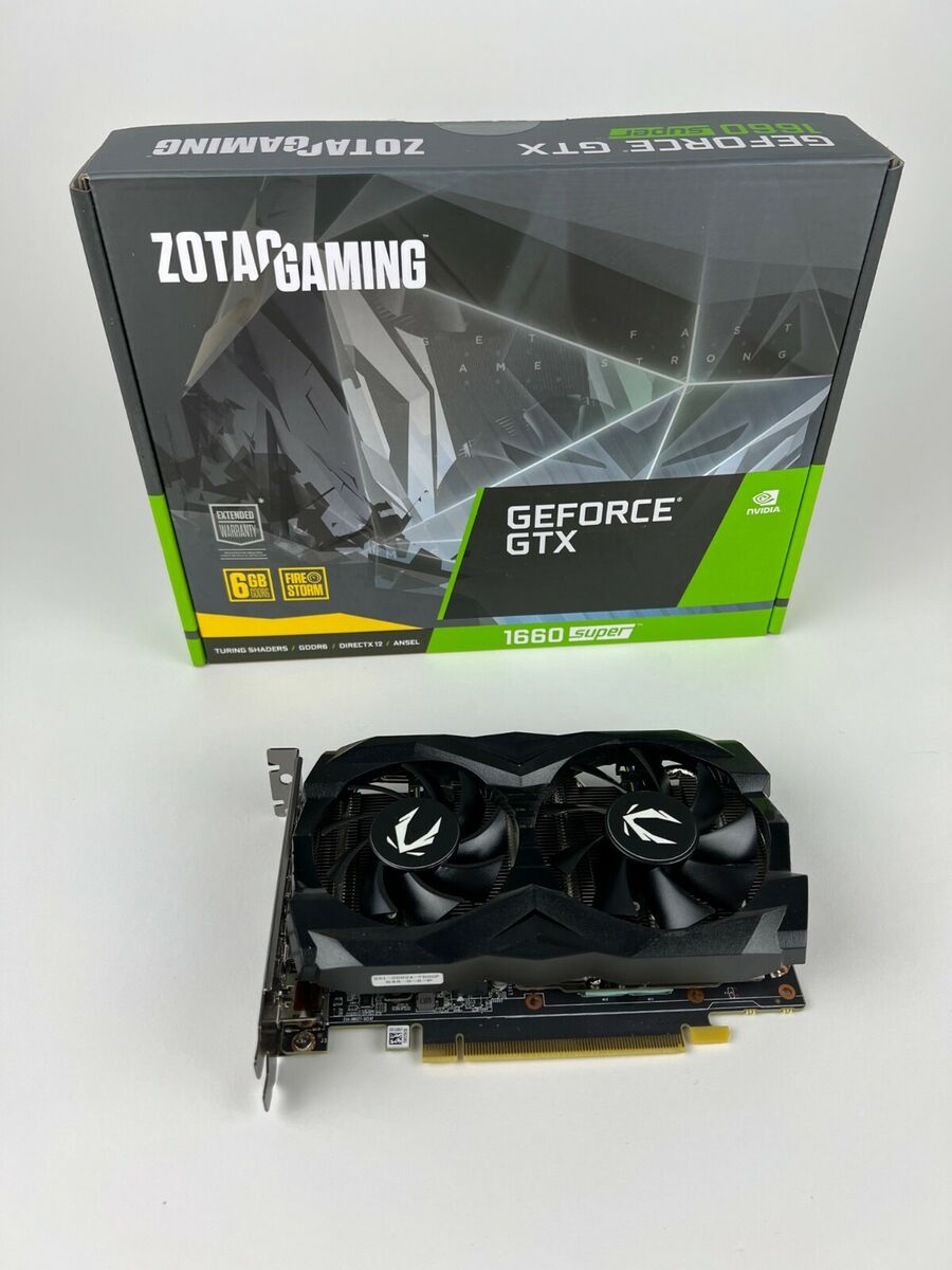 ZOTAC GeForce GTX 1660 Super 6GB GDDR6 (ZT-T16620F-10L