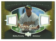 Bobby Crosby 2007 Upper Deck Elements Essential Elements Card# EE-BC