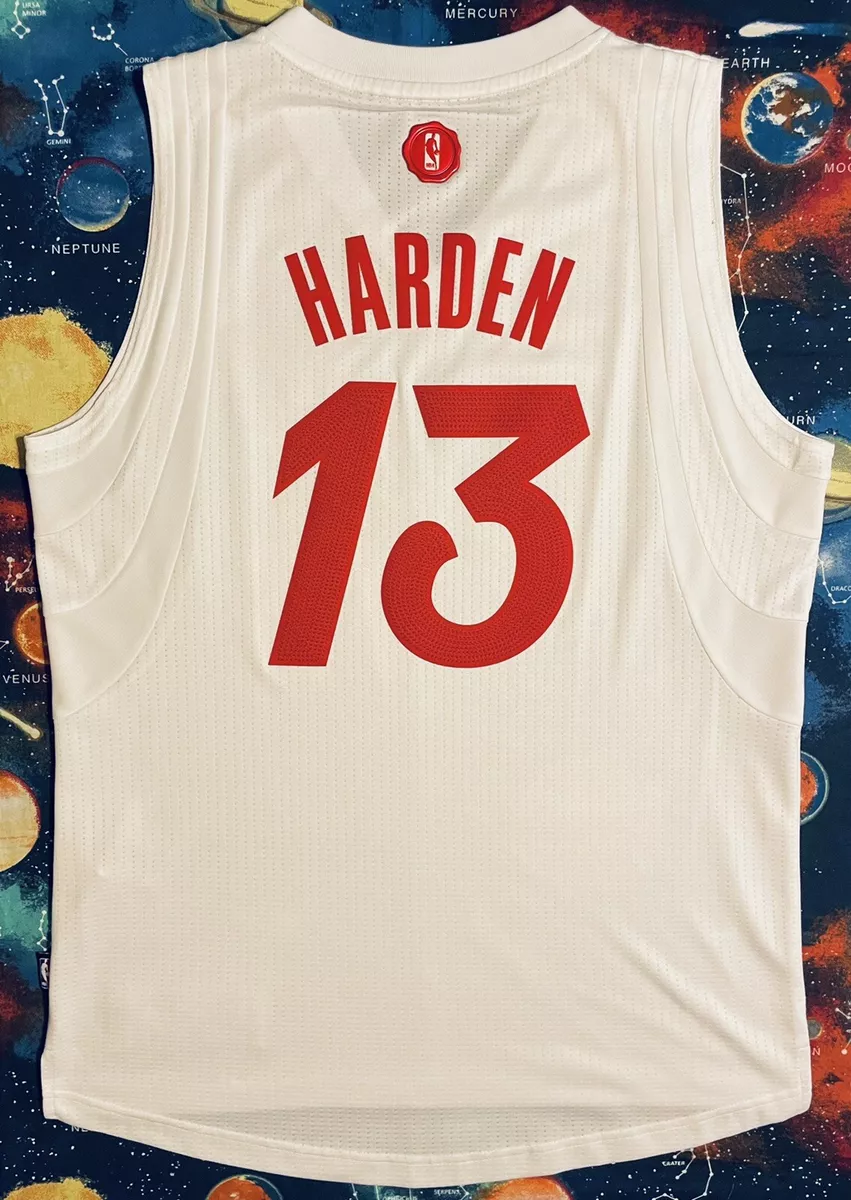 Camiseta deportiva rara de Adidas NBA Houston Rockets James Harden 2015 día  de Navidad