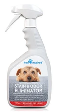 Paw Inspired Pet Urine Stain Odor Remover Enzyme Cleaner Spray for Dog Cat 32oz