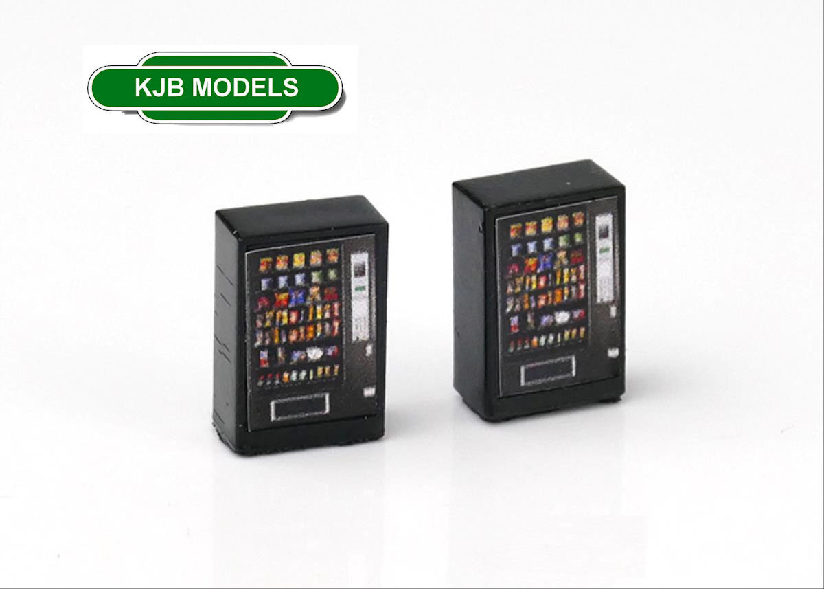 Kestrel GMKD90 Station Platform Vending Machines Shop 2pcs N Gauge Gaugemaster