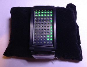 futuristic led watch