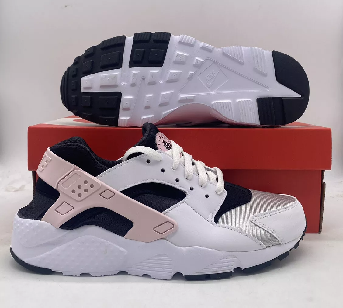 Huaraches pink and top white and black