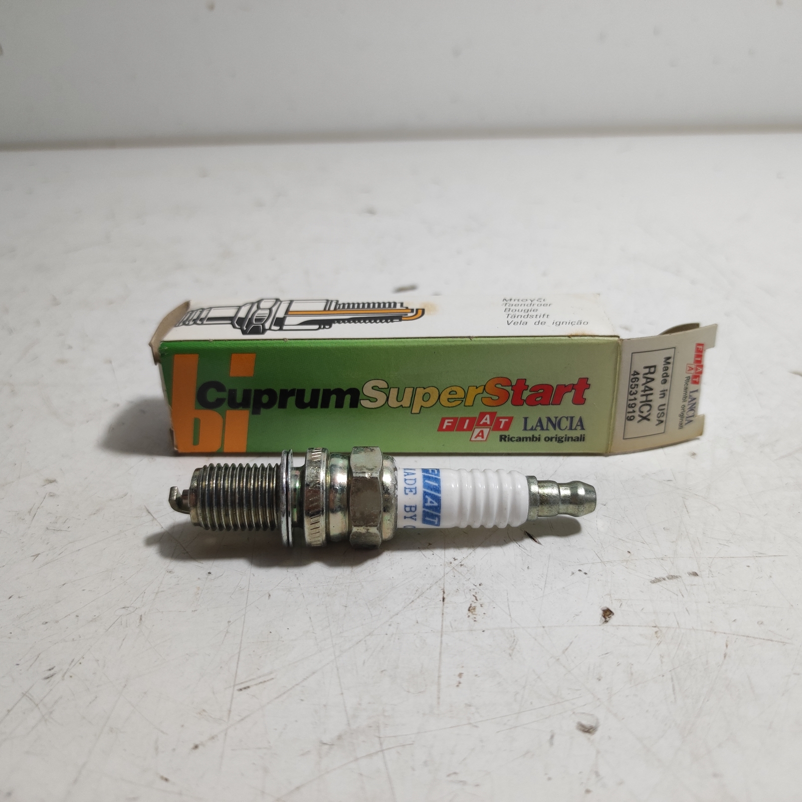 Ignition Candle RA4HCX Fiat Punto - Lancia 1.2 16V Original 46531919