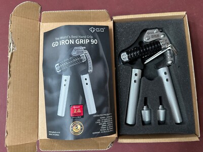 エクササイズグッズ GD IRON GRIP 90 GD IRON GRIP 90 Hand Grip Strengthener, Premium Adjustable