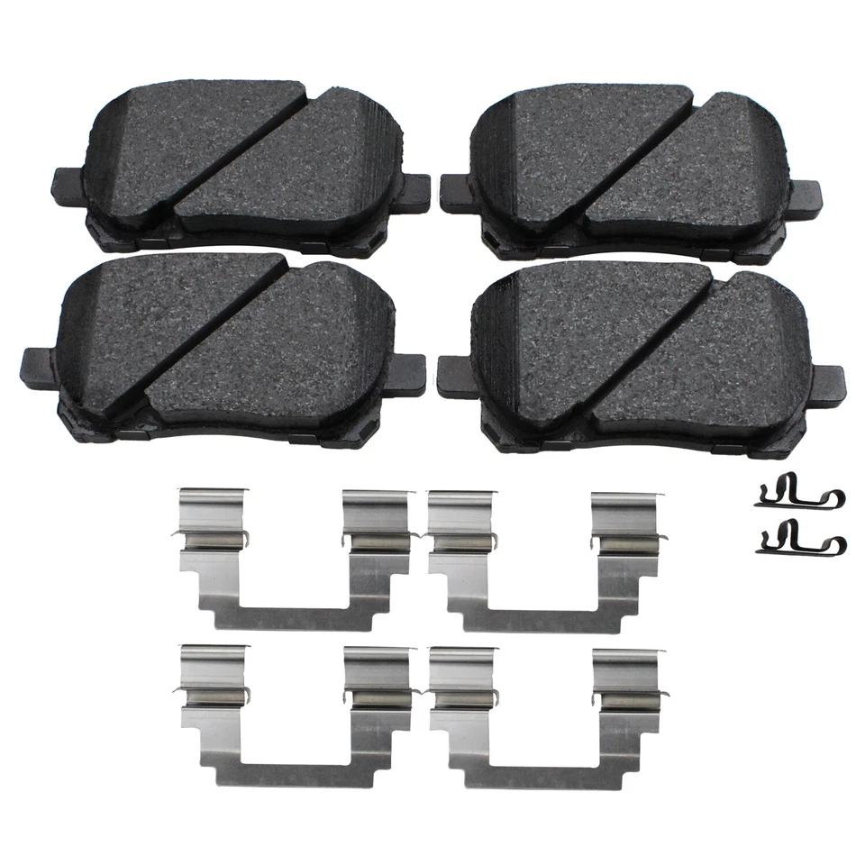 Pastillas de freno delanteras de cerámica Akebono ProACT para Pontiac Vibe Toyota Corolla Matrix Foto 4 de 4