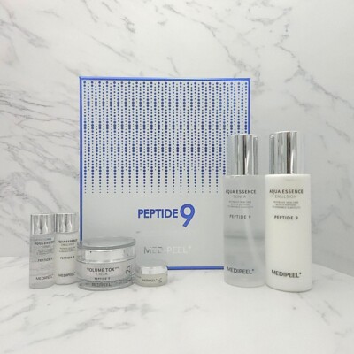 MEDI PEEL Peptide 9 Premium Skincare Set Anti-Wrinkle Elasticity 6Items K-Beauty